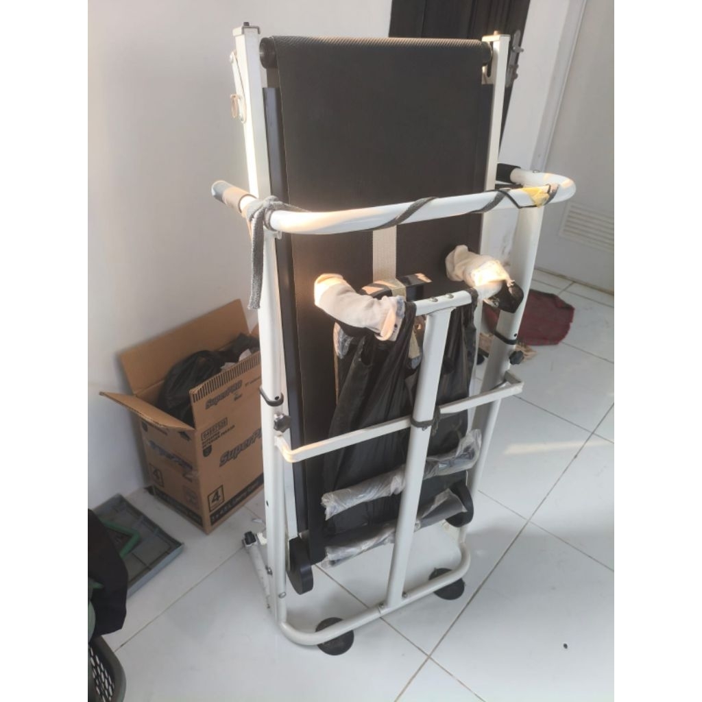 Treadmill Manual Multifungsi Lipat (Hemat Listrik + Ada Monitor) – Second Terawat
