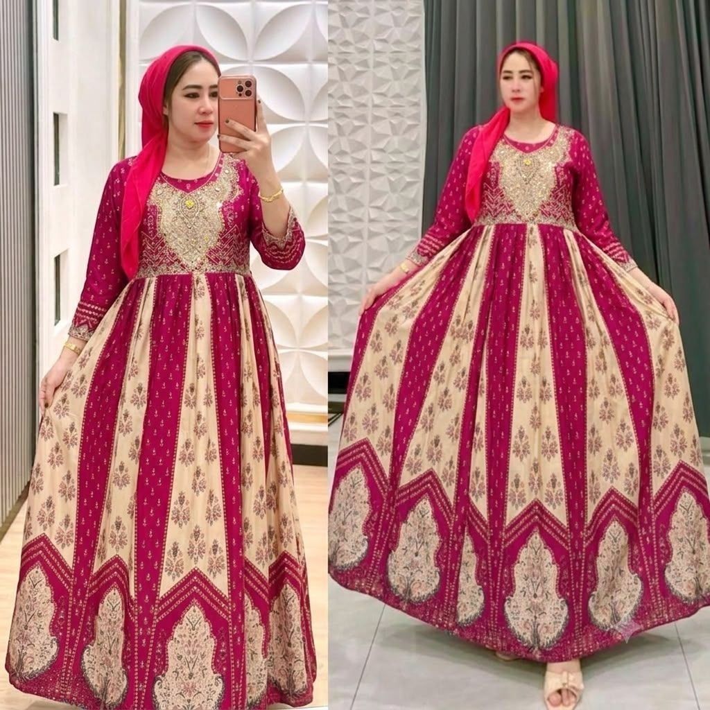 GAMIS HINDI BORDIL KATUN TWILL PREMIUM