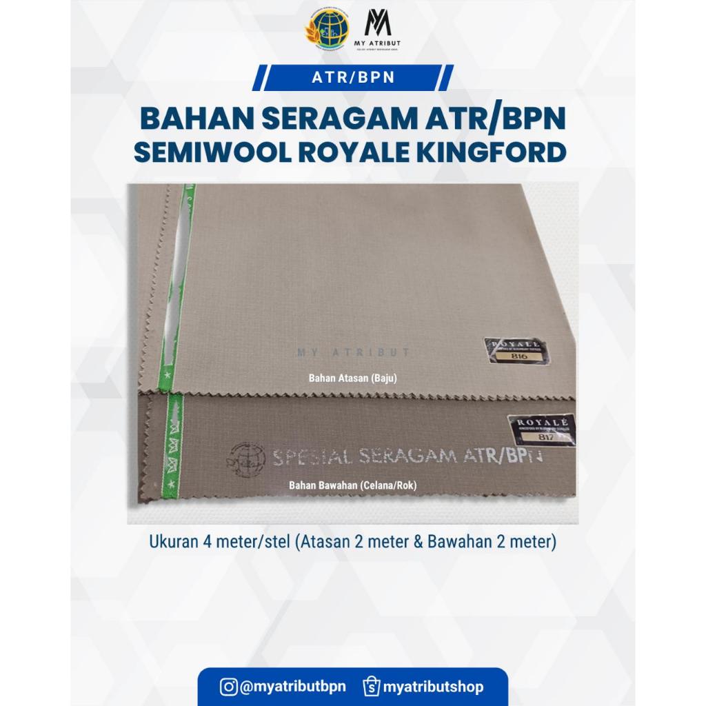 Bahan Seragam PDH Semiwool ATR/BPN