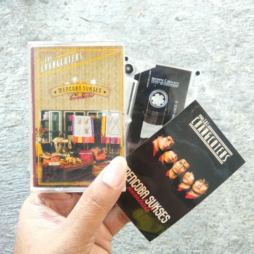 Kaset Pita The Changcuters - Mencoba Sukses Kembali