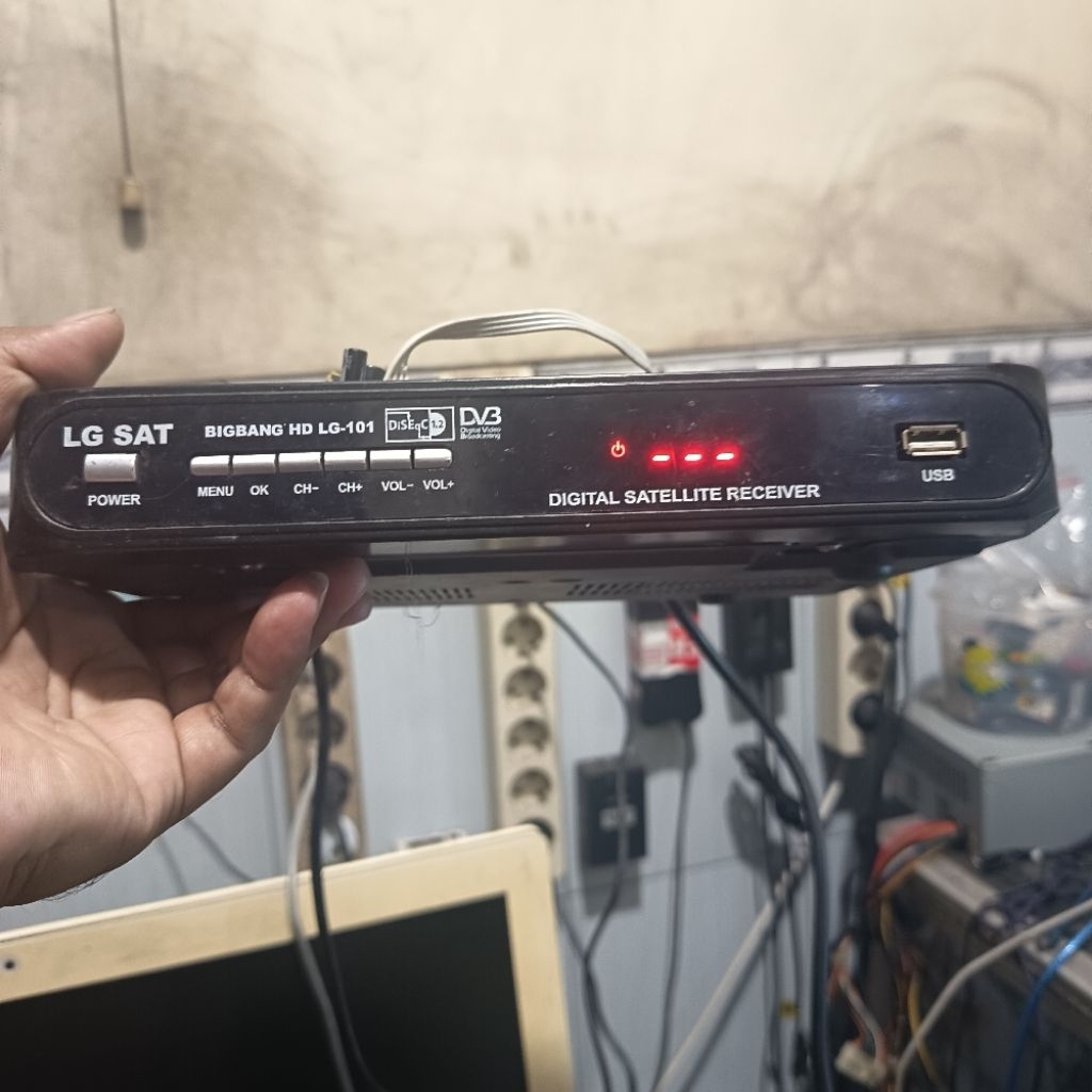 Reciever tv LGsat bigbang HD LG-101 Parabola