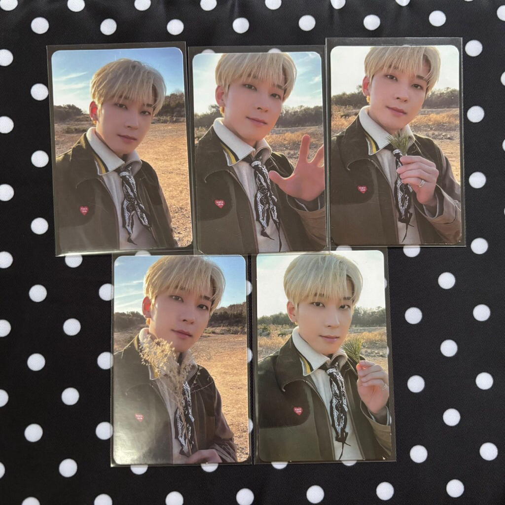 [kolpri] TAKE ALL official svt wonwoo fts path ver photocards (jne only)