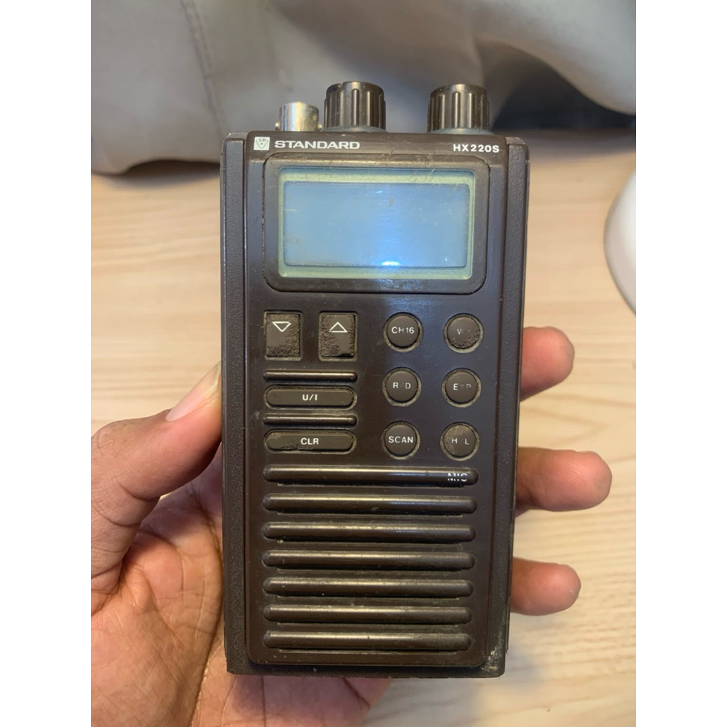 HT JADUL Merek STANDARD HX220s Marine 1980 Japan