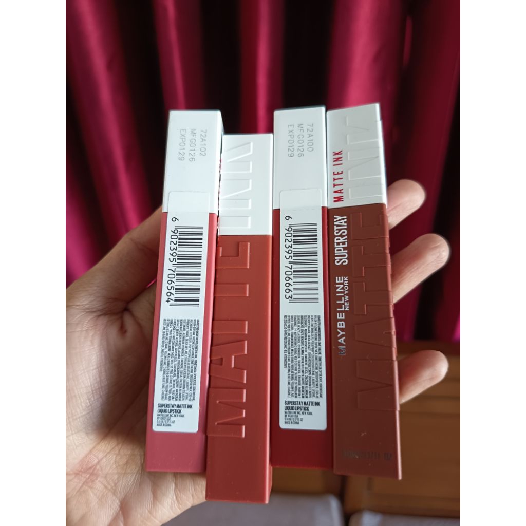 new lipstik maybelline superstay matte lipcream