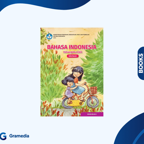 Gramedia Medan - Z3-SD BS KL 2 BHS INDONESIA KELUARGAKU UNIK REV 2024 KURMER
