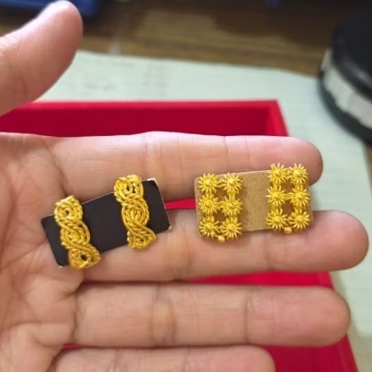 anting tusuk - emas asli 24k (LM)- emas 99,99 - 5gr