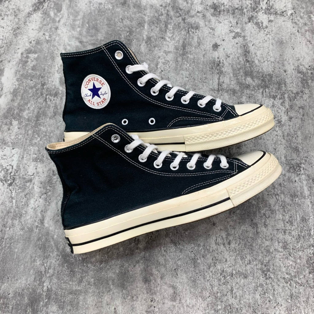 converse 70s high non egret black white