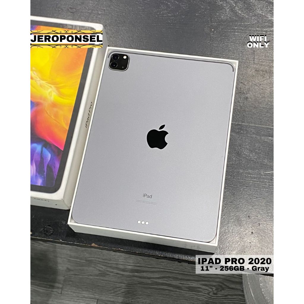 IPAD PRO 2020 256GB GRAY WIFI ONLY LIKE A NEW ORIGINAL GARANSI