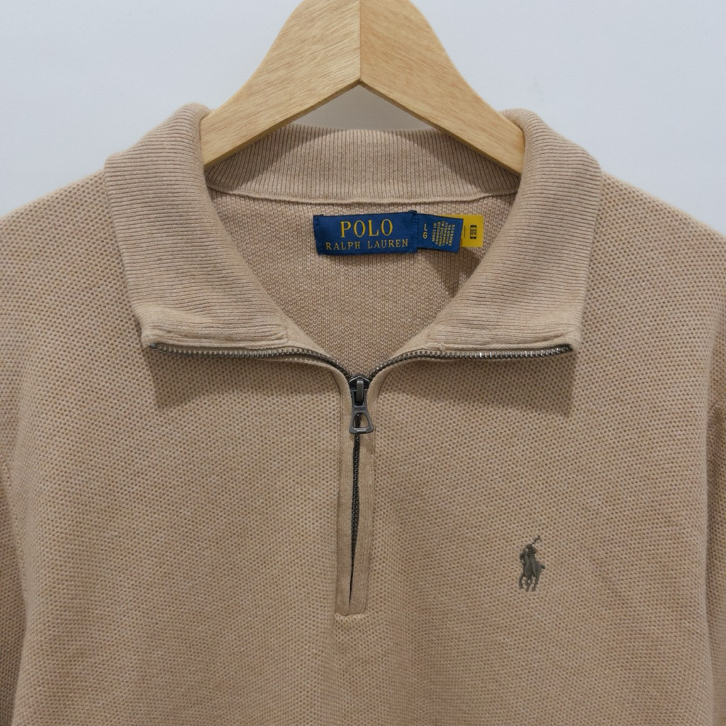 Polo Ralph Lauren Barcode Half Zip Sweater