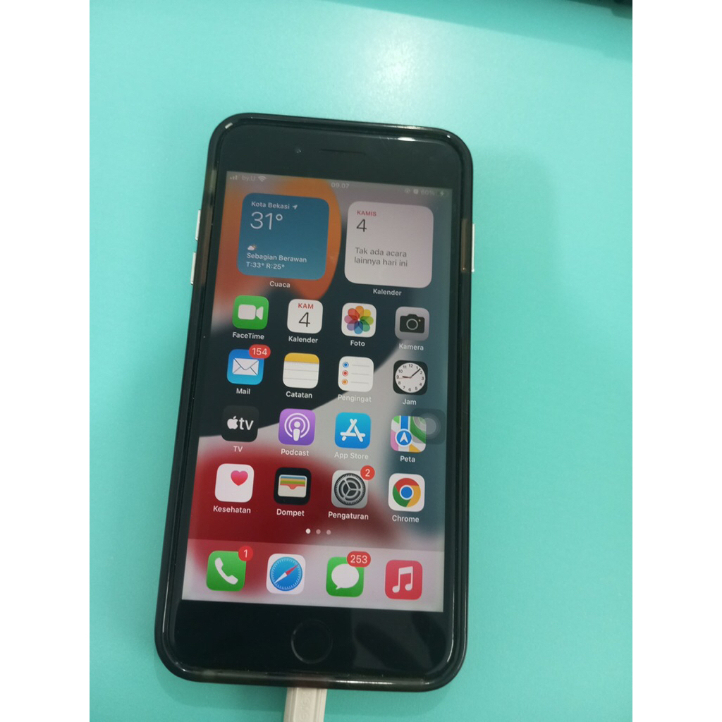Iphone 7 plus 128gb black minus