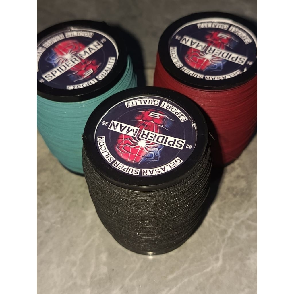 Gelasan Layangan Spiderman