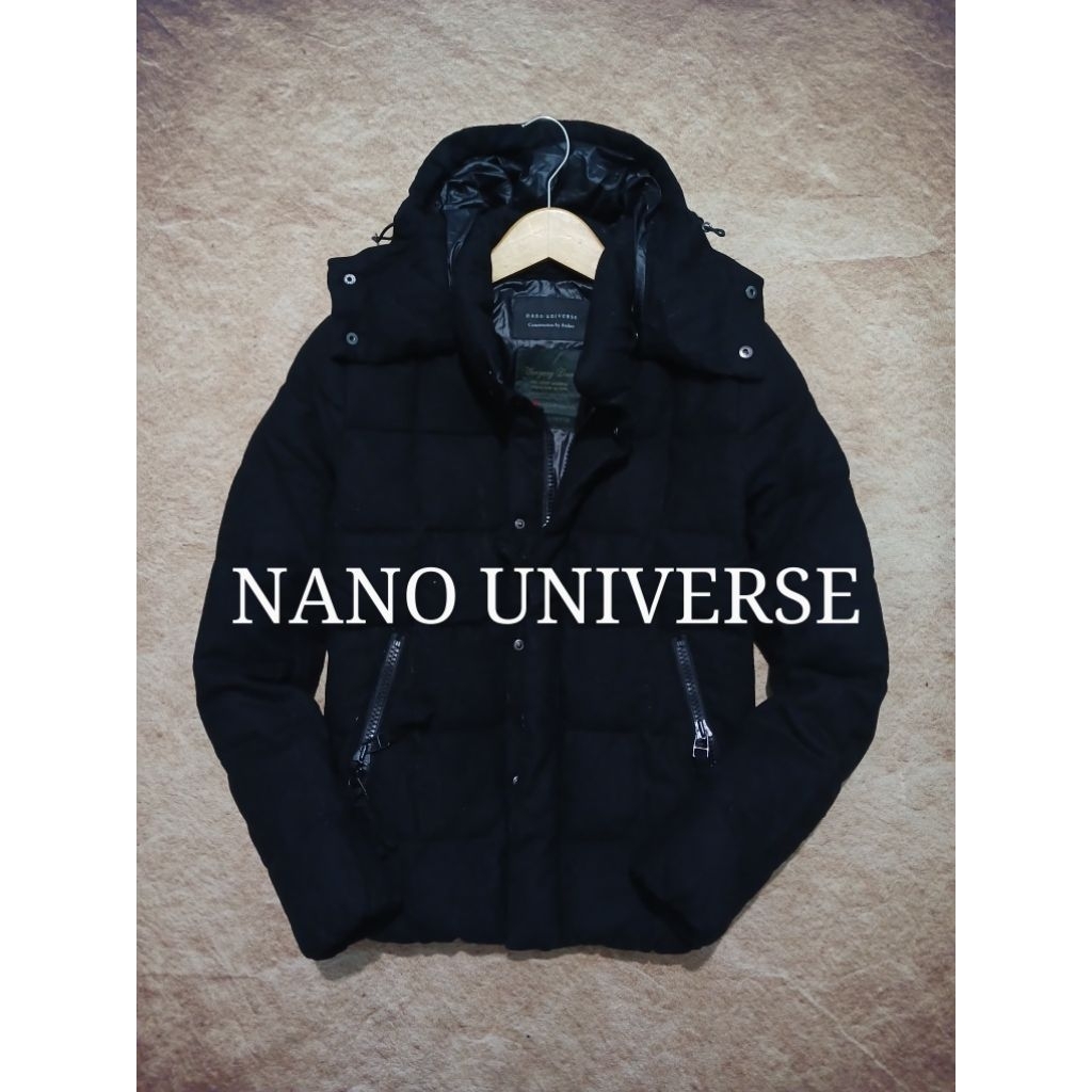 Jaket keren NANO UNIVERSE simles down bekas pakai