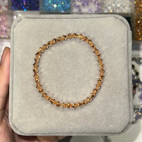 SWAROVSKI 5328 | AUSTRIA CRYSTAL ORIGINAL 100% Gelang bicone 4mm