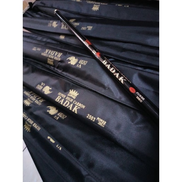 Tegek Gamaru Badak 250 /270 kaku kuat packing pipa pvc
