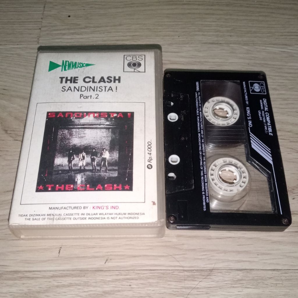 Kaset The Clash - Sandinista Part 2