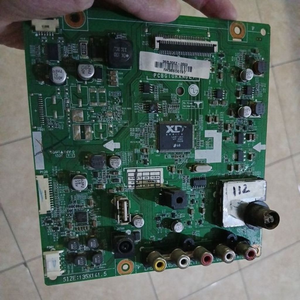 114 MB-Mainboard-Mesin TV LG 19LN4050 MOTHERBOARD TV LED LG 19LN4050 19ln4050