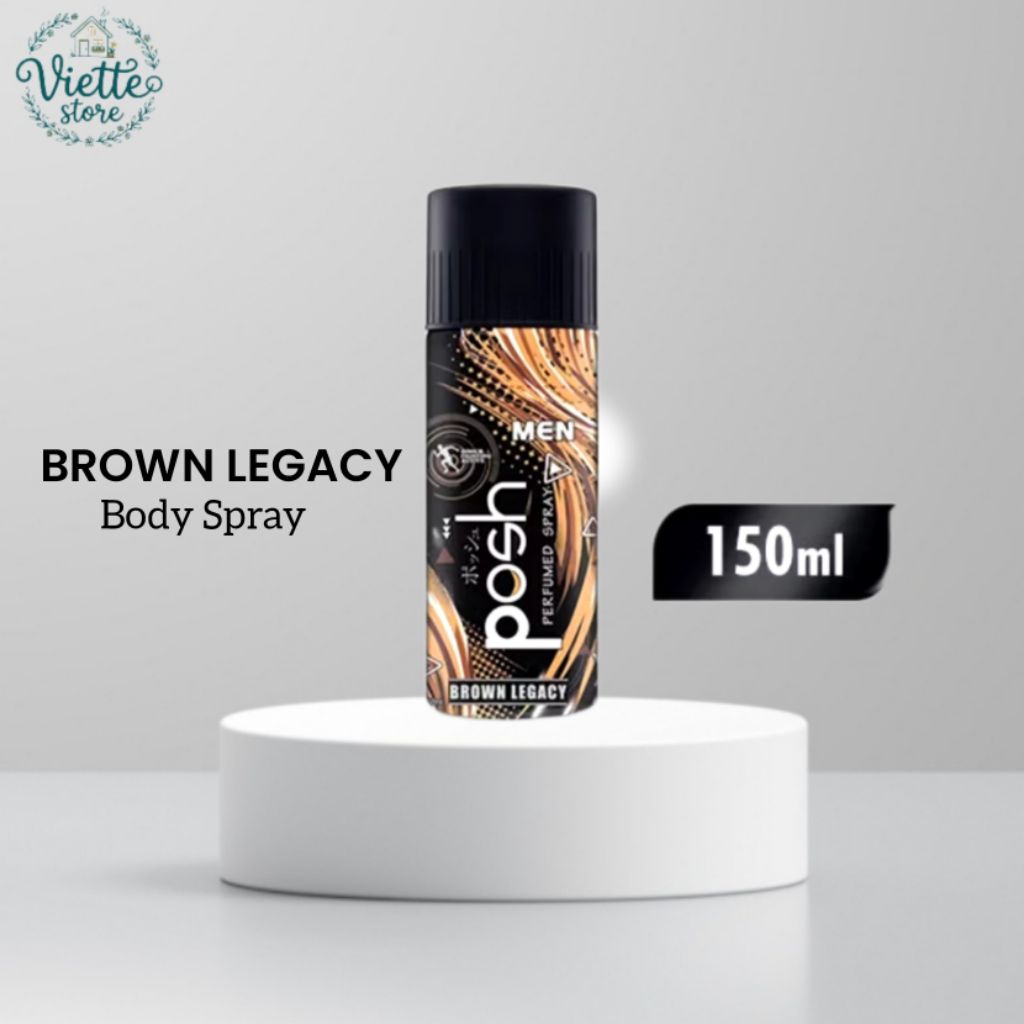 Posh Men Perfumed Spray Brown Legacy