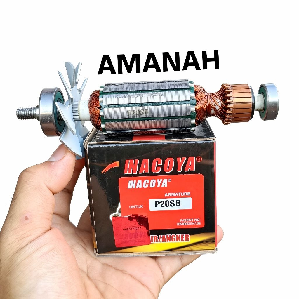 Angker armature nacoya P20SB for mesin planer pasah kayu hitachi