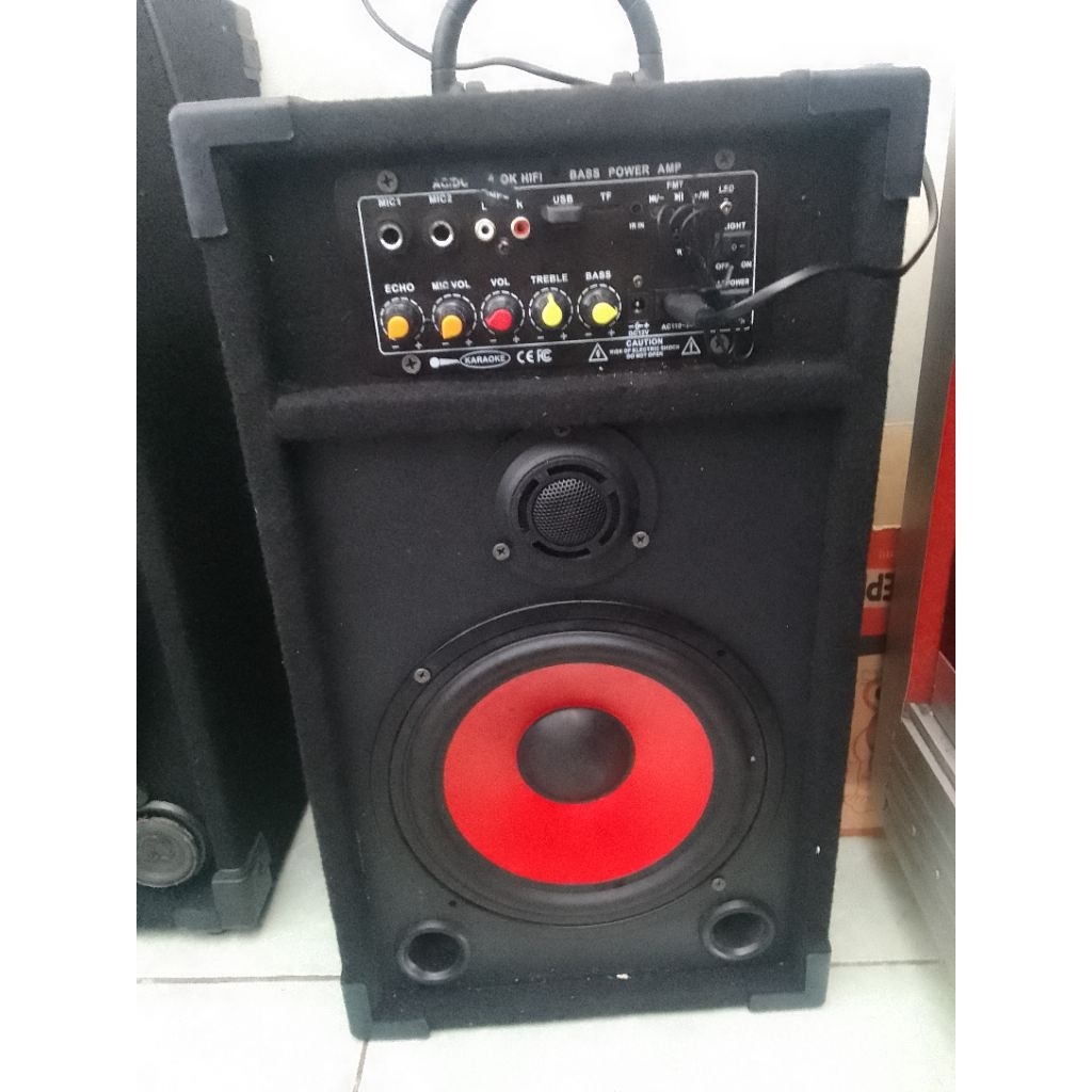 spiker aktif super bass 8 inc wofer berkualitas