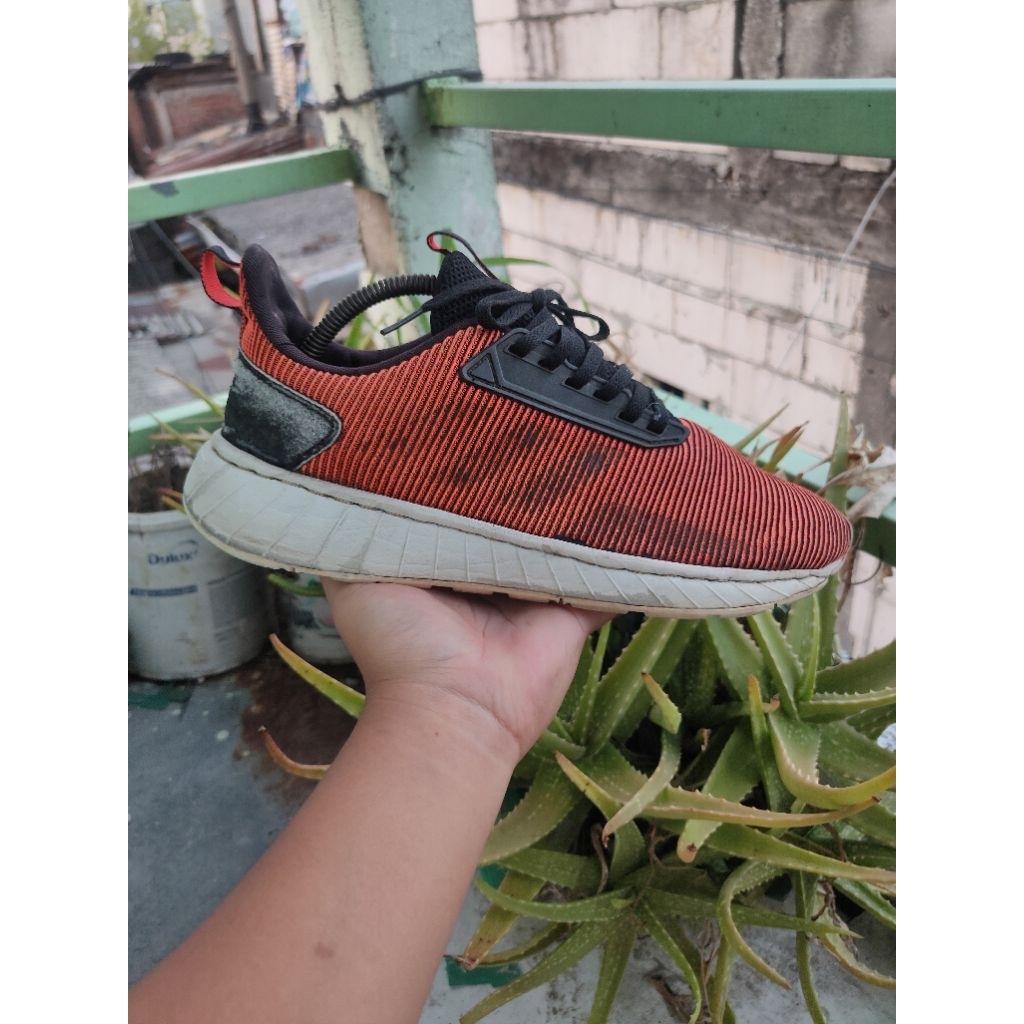 Adidas Questar Drive Running Orange Sport Sneakers Original Sepatu Lari Size 43