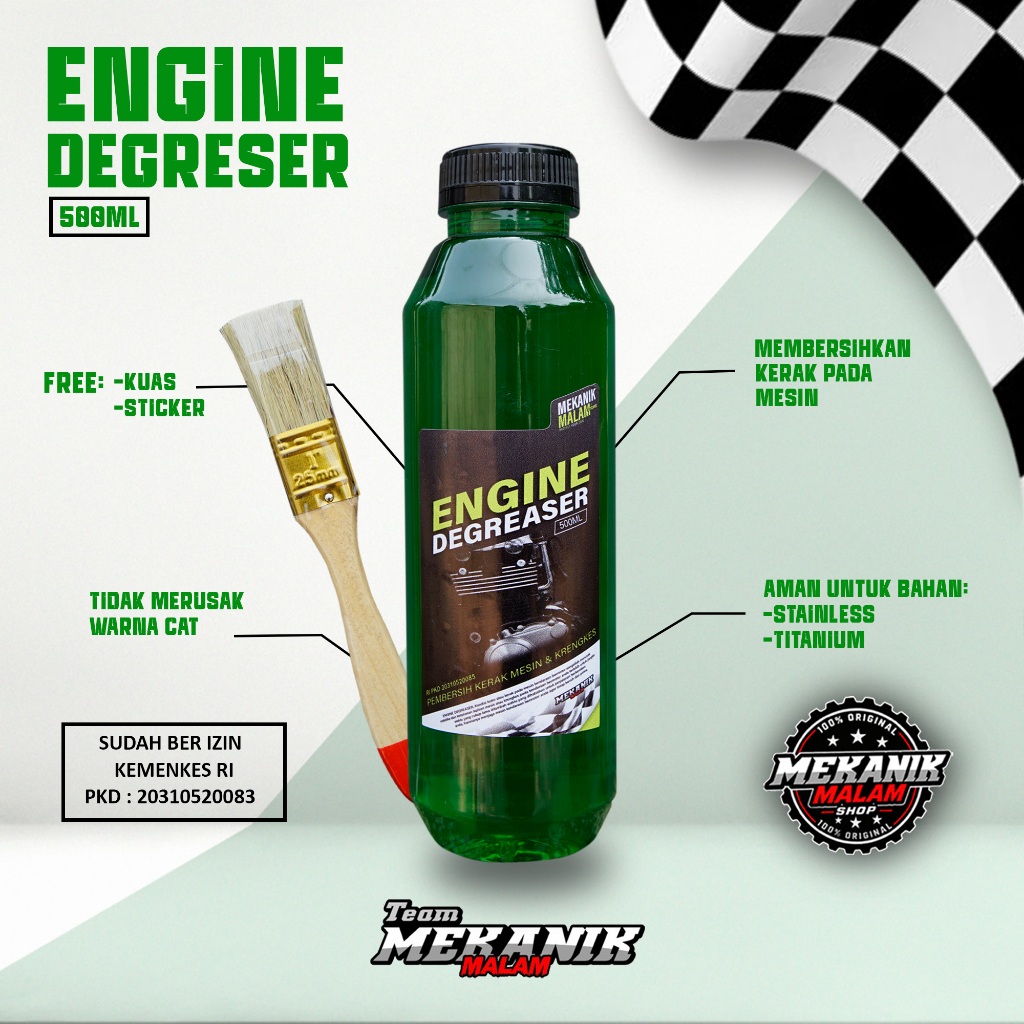 ENGINE DEGRESER 500ML PEMBERSIH KERAK MESIN