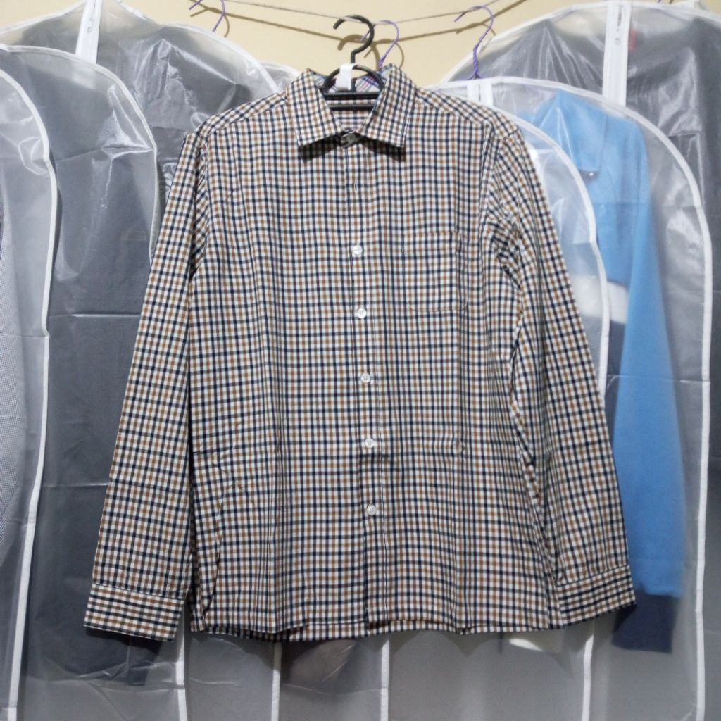 Gingham Shirt Like Aquasctum London Kemeja Casuals Formal Not Lyle Scott