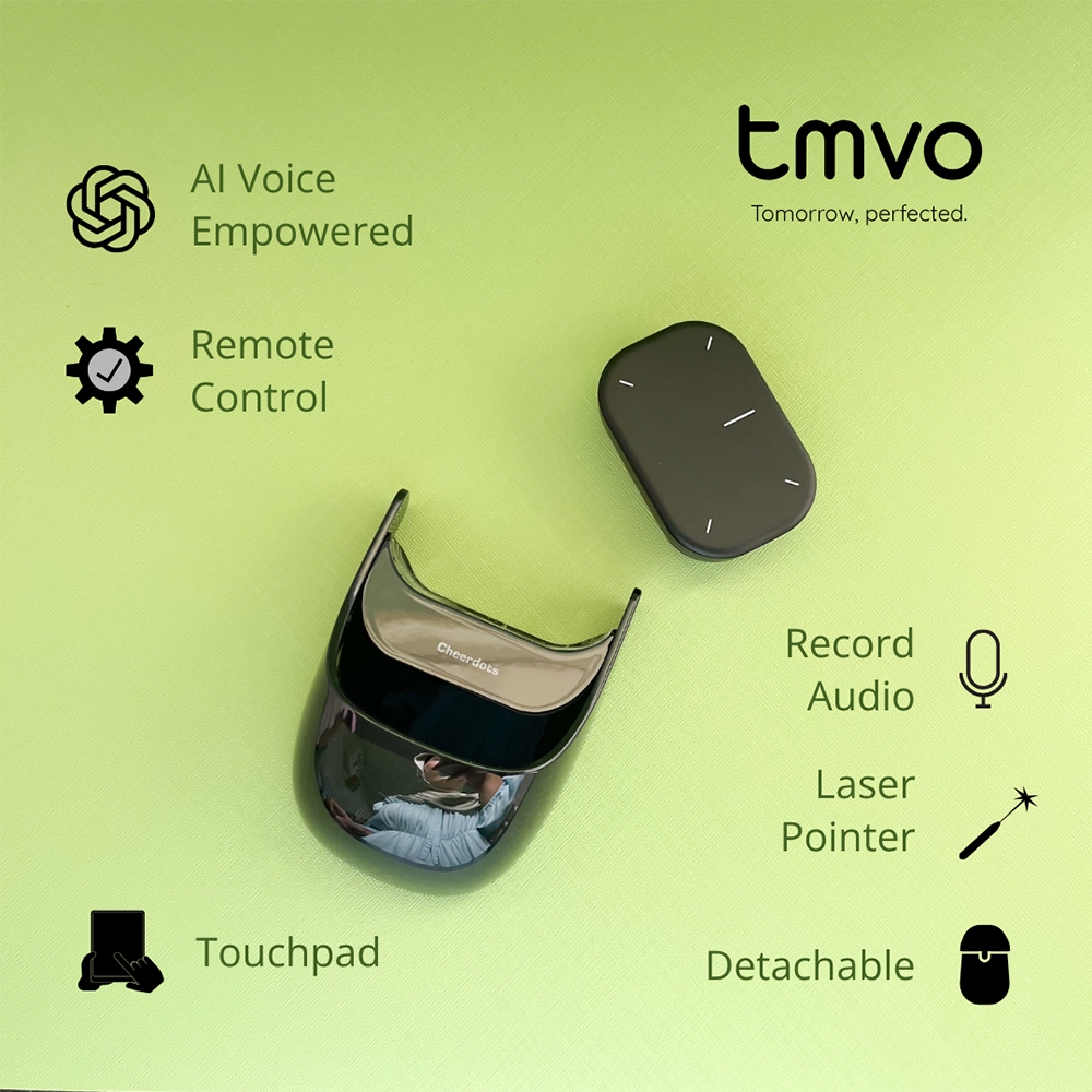 Tmvo Cheerdots 2 Mouse Presentasi Nirkabel AI Smart Mouse | Smart Air Mouse