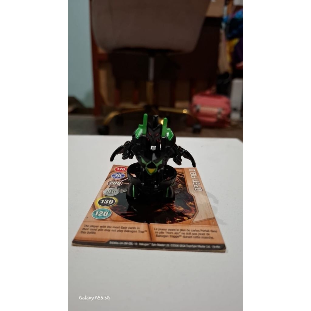 Bakugan Black darkus linehart