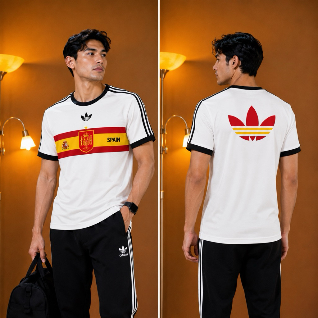 kaos sporty retro PREMIUM spanyol