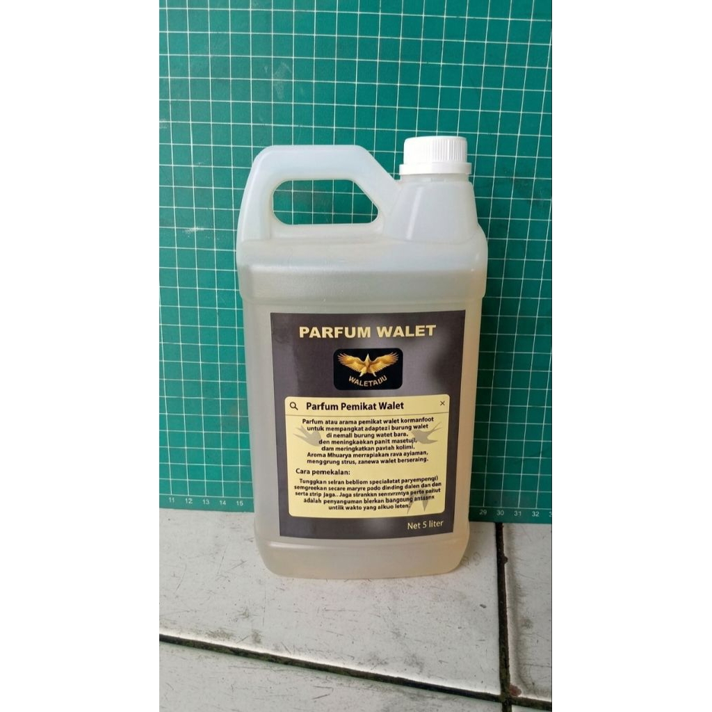Cairan Parfum Pemikat Walet / Perangsang walet 5 liter