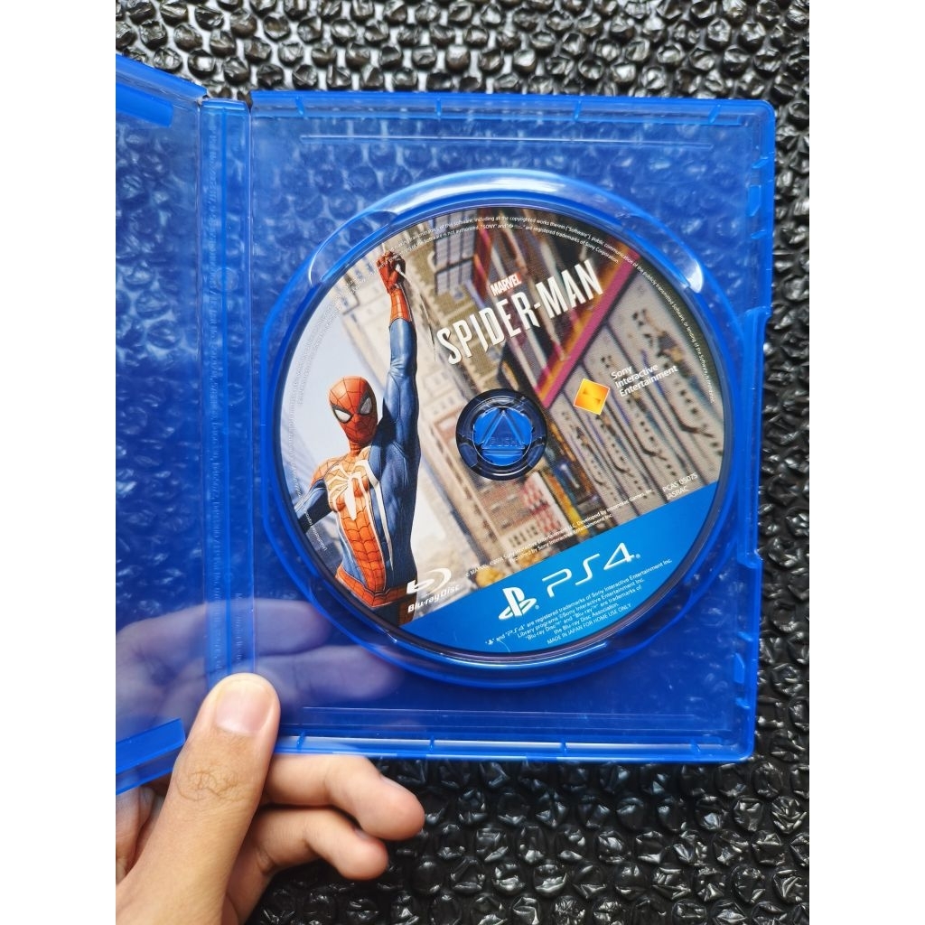 BD Kaset Ps4 Marvel Spiderman
