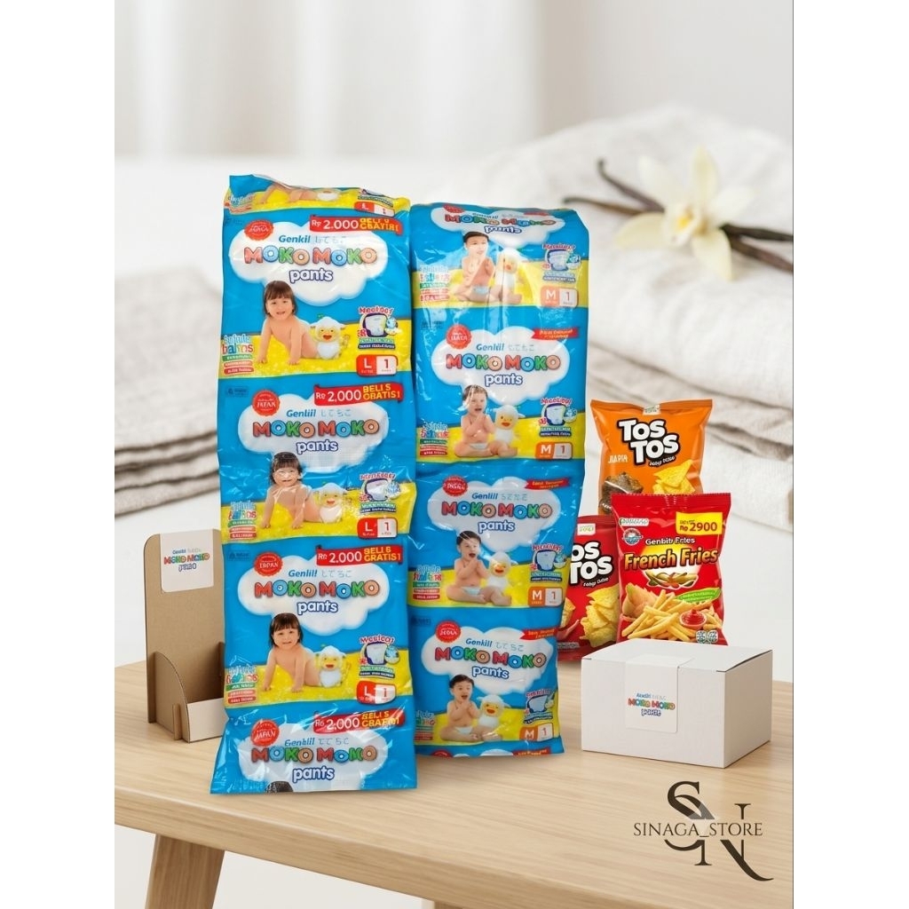 Pempers Moko moko pants 1 Renceng isi 6 pcs
