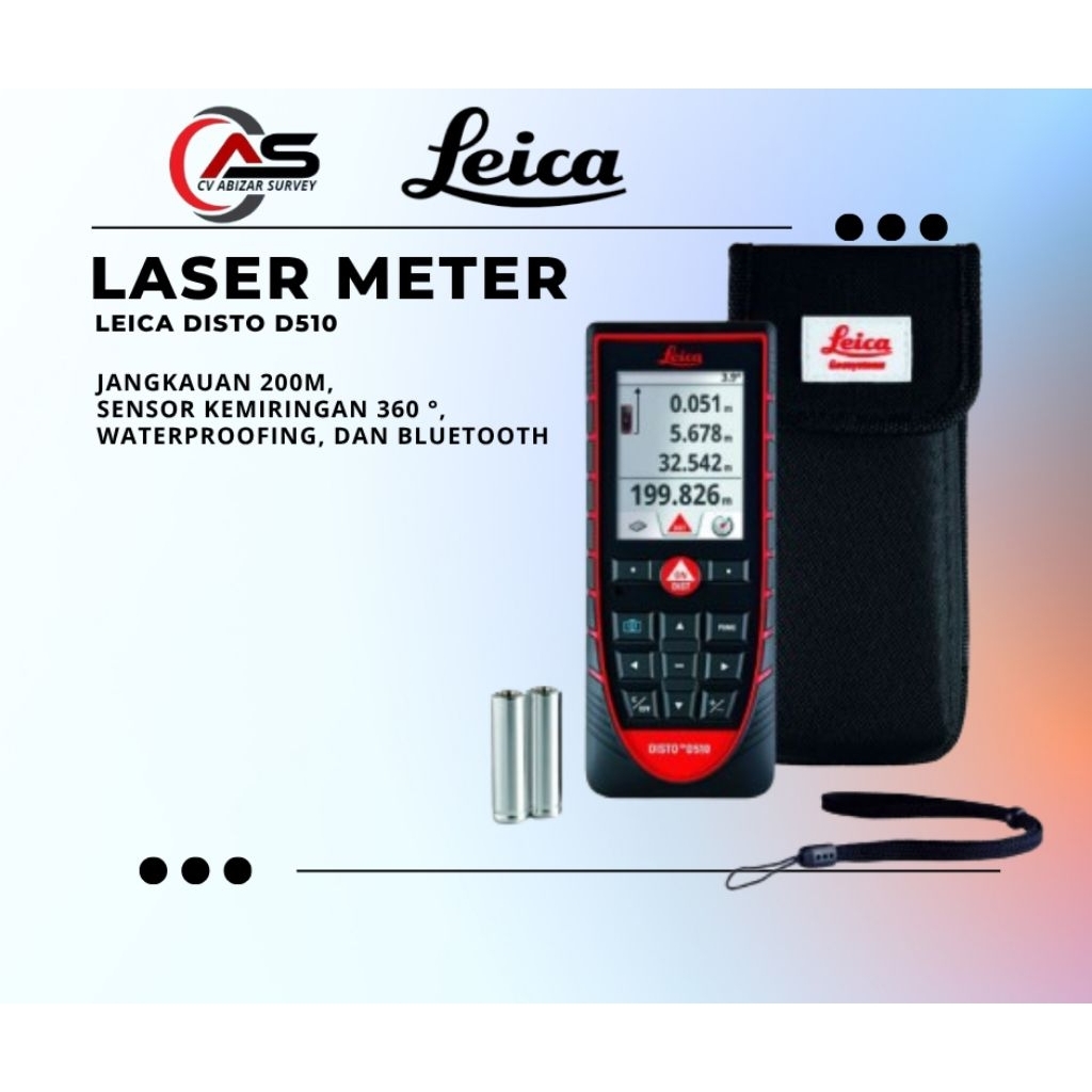 Leica DISTO D510 Laser Distance Meter like new