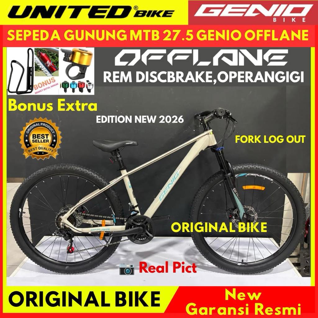 Sepeda Gunung 27.5 Mtb Genio Offlane M3411 By Unitedbike