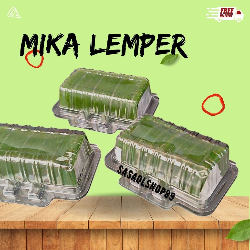 Mika Kue Tart potong CH11 (25pcs) Mini Mika Sushi