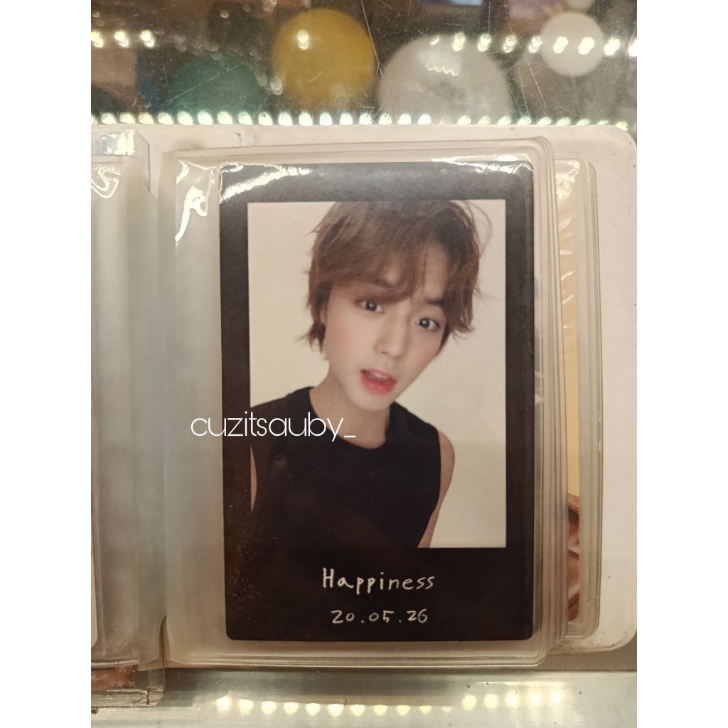 PC PHOTOCARD PARK JIHOON SOLOIST THE W NOIR OFFICIAL