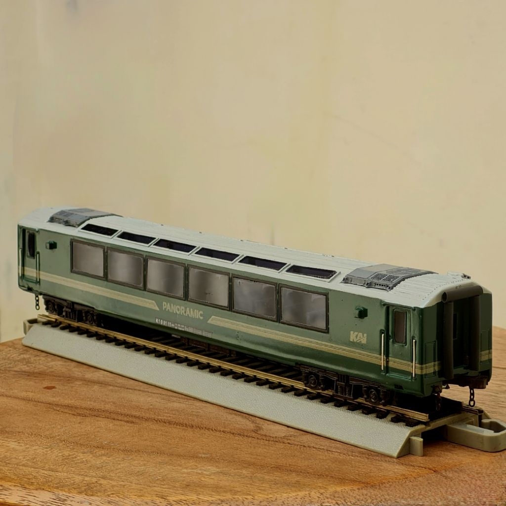 Kereta Model - Miniatur Kereta Api - Miniatur Gerbong Panoramic Skala HO (Skala Agung Craft)