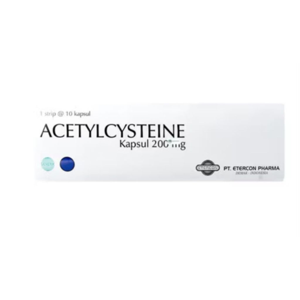 Acetylcysteine 200mg 10 tablet
