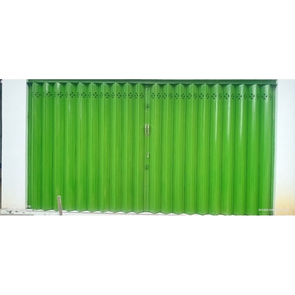 pintu besi harmonika