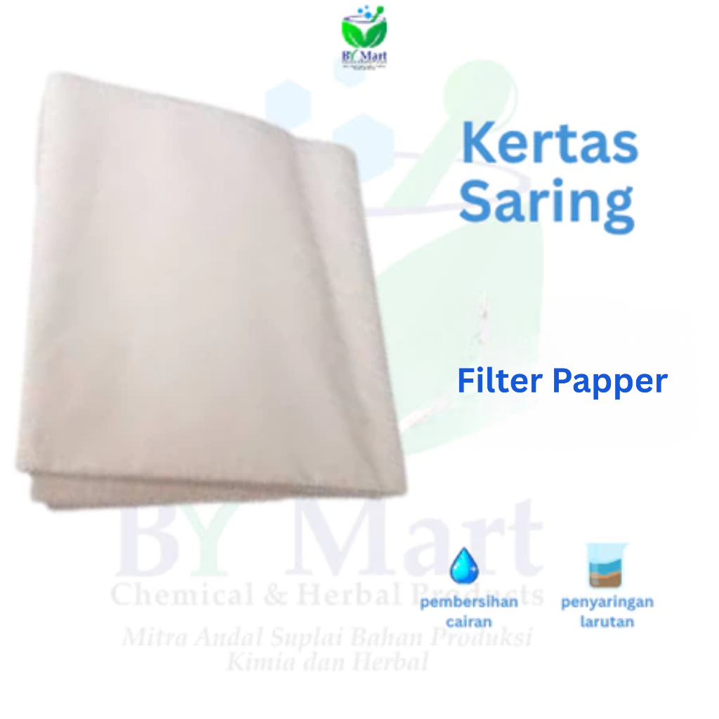BY KIMIA & HERBAL - Kertas saring / Filter Papper