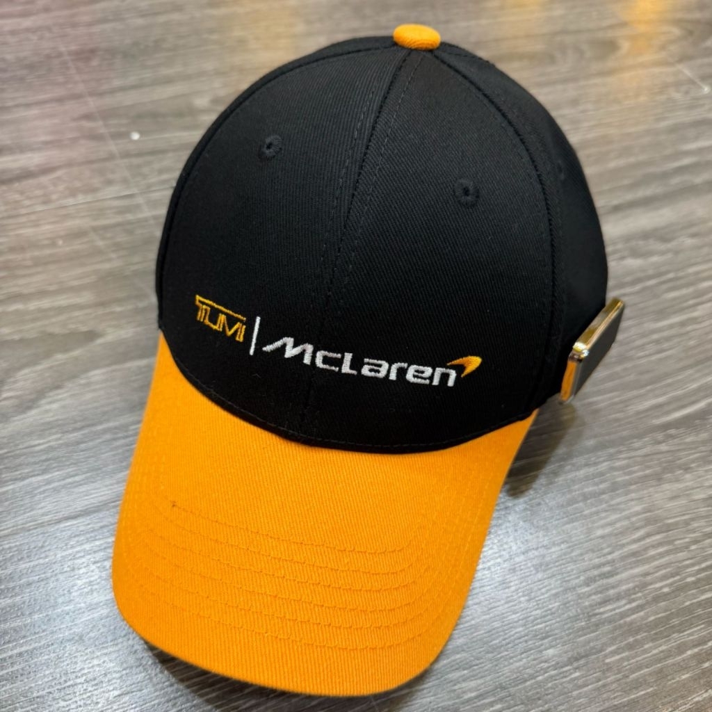 topi baseball McLaren topi baseball katun unisex