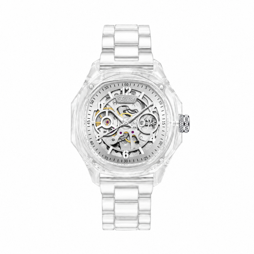 Parlent Gallant Lite Glacier Femme - Jam Tangan Wanita 36mm, Automatic Movement, Waterproof 3ATM (30