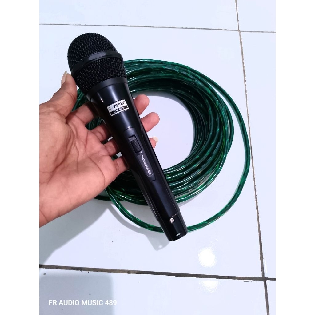 mik jek besar panjang kabel 10meter