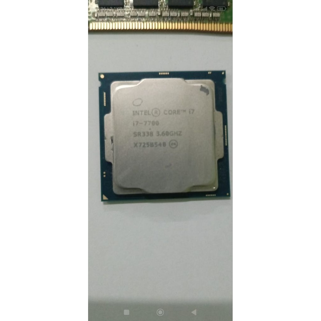 Processor Intel Core i7 7700