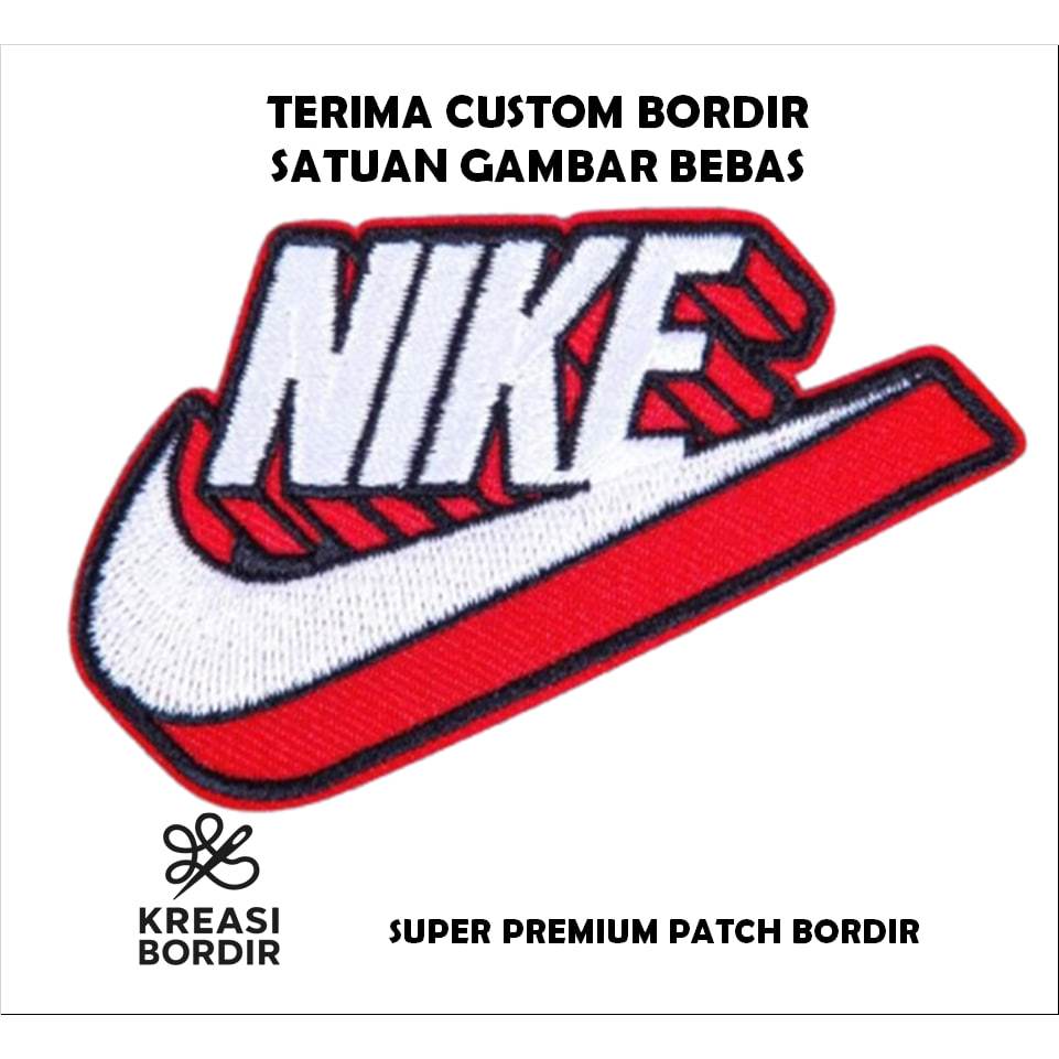 EMBLEM PATCH BORDIR LOGO NIKE - Kreasibordir.id