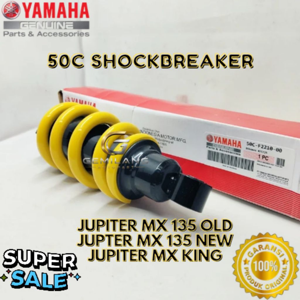 SHOCKBREAKER KODE 50C, SHOCKBREAKER JUPITER MX 135 OLD, SHOCKBREAKER JUPITER MX 135 NEW, SHOCKBREAKE