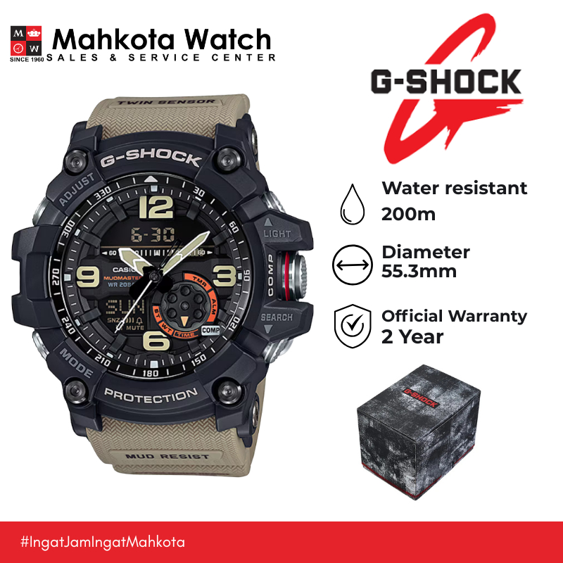 JAM TANGAN PRIA G-SHOCK GG-1000-1A5DR ORIGINAL