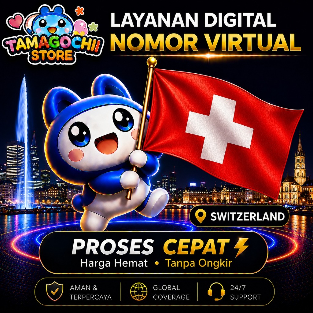 Nomor Virtual Luar Negeri VIP Swiss
