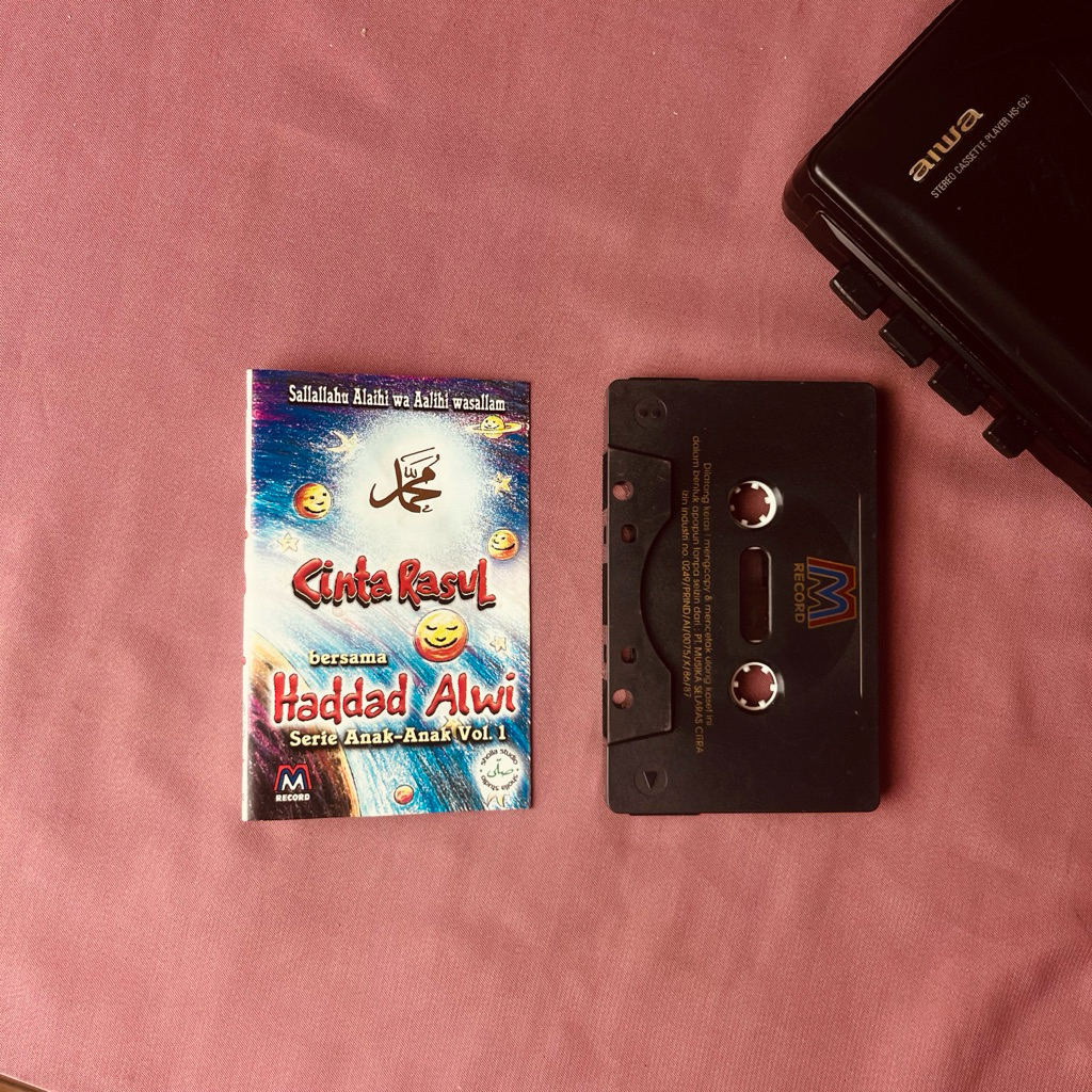Kaset Pita Cinta Rasul Bersama Haddad Alwi Seri Anak-Anak Vol. 1 Original Religi Islam