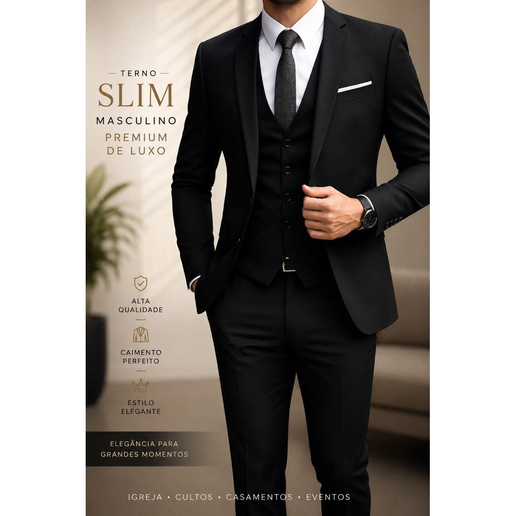 Set Jas Pria (Jas, Celana, Rompi) FREE DASI - Jas Formal/kondangan/wisuda Slim Fit